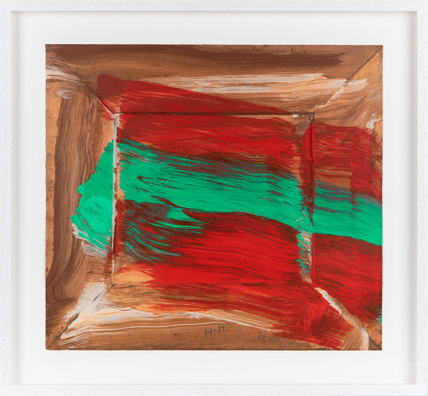 Red Flowers, 2015 (Signed)